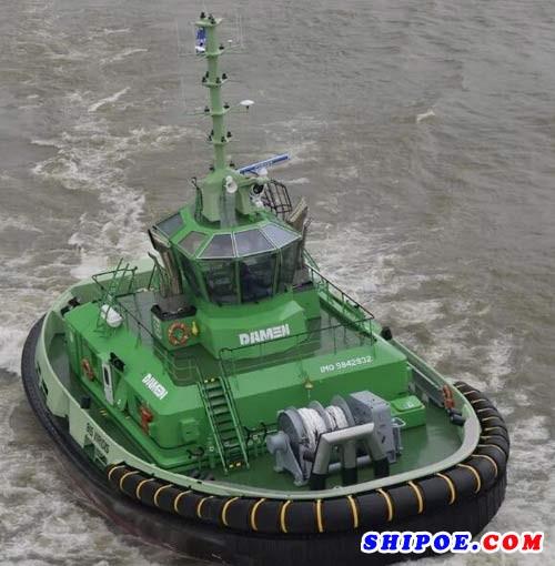 达门在法国展示安全,绿色的新一代港口拖轮rsd 2513