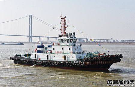 镇江船厂交付我国内河最大功率全回转拖轮“镇港拖6001”轮，优化船员接送效率